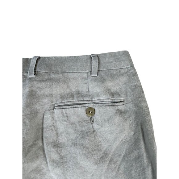 Lauren Ralph Lauren 100% Linen Pants Mens Beige Tan Sz 36 W X 29 L Zip Fly - Picture 10 of 10